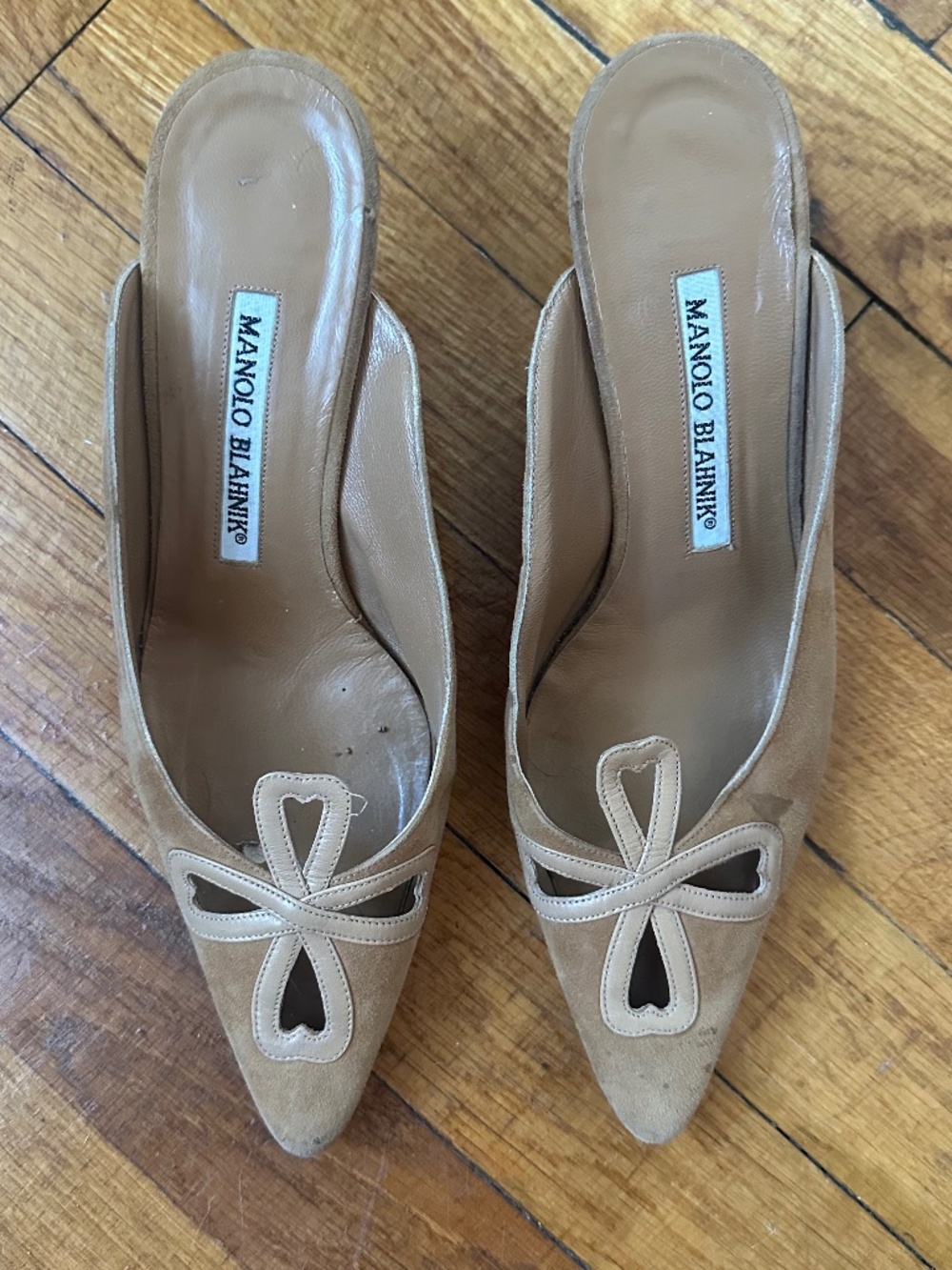 Vintage Manolo Blahnik Mules